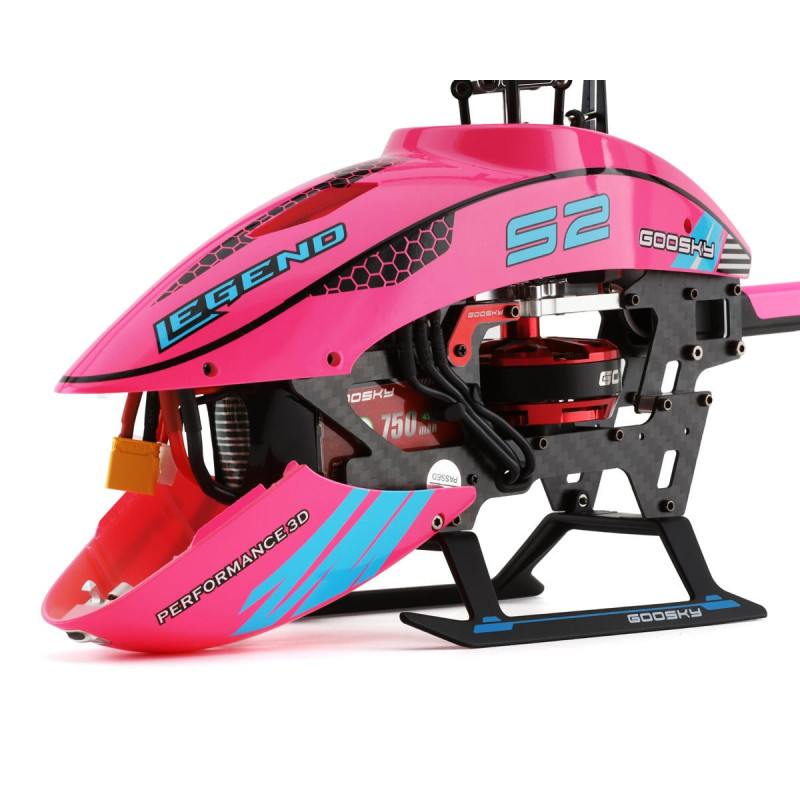 GOOSKY – hélicoptère S2 BNF 3D RC 6CH 3D, double moteur brushless , entraînement Direct, VERT