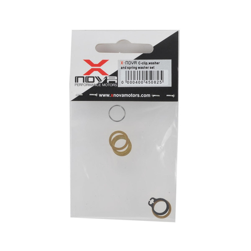 X-NOVA C-Clip & Washer Set (40xx - 50xx)