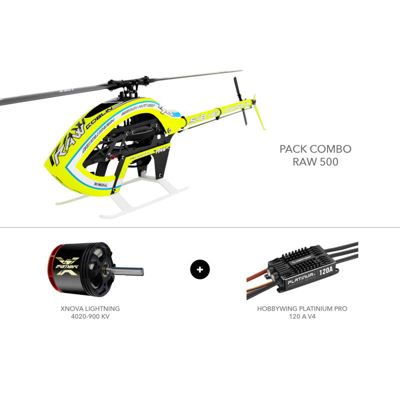 Combo Raw 500 (kit + moteur + contrôleur)