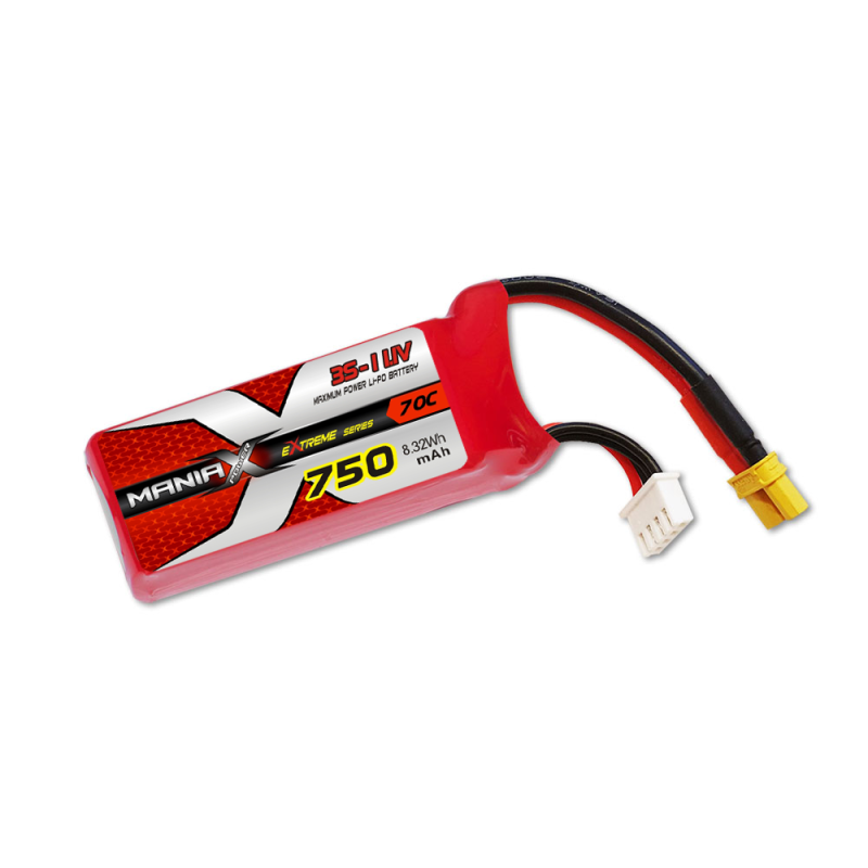 ManiaX LiPo 11.1V 750mAh 70C (for Goosky S2/M2 EVO)