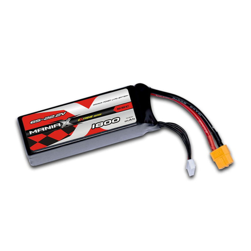 ManiaX,LiPo,6S,1800mAh,22.2V,eXtreme,55C