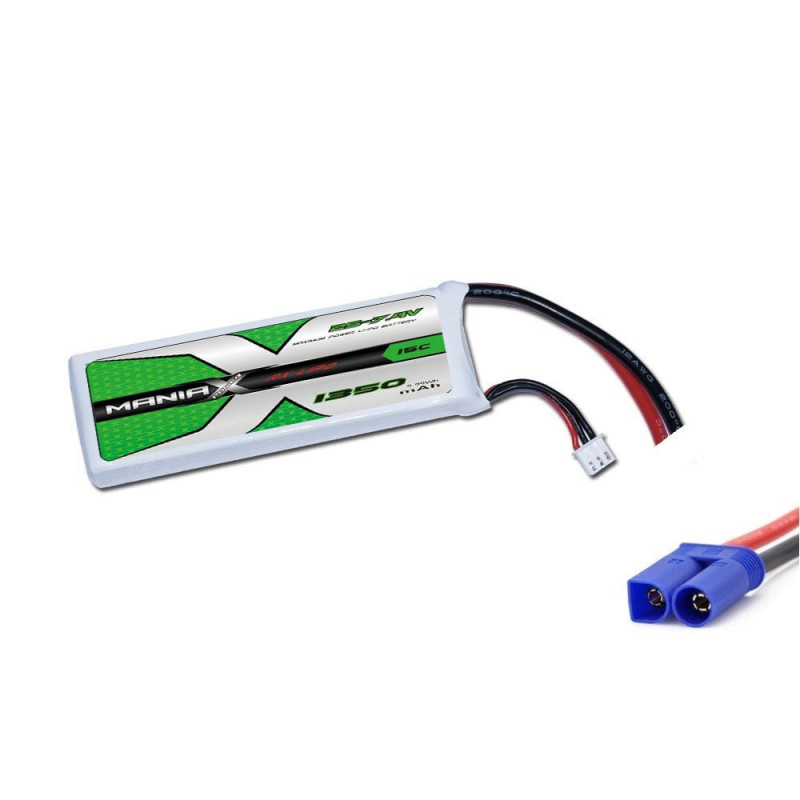 ManiaX 2S 1350mAh 7.4V 15C RX