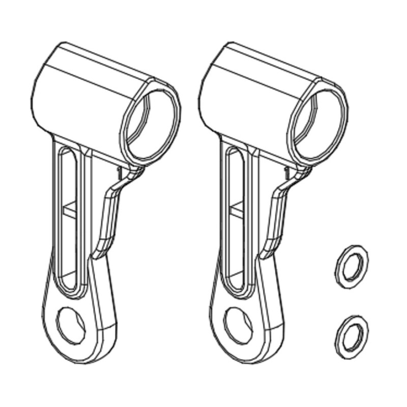 GT040016 Goosky RS7 Washout Arm Link Set