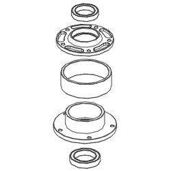 GT040022 Goosky RS7 One-Way Bearing Case