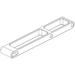 GT040039 Goosky RS7 Main Frame Rear Reinforcement Plate