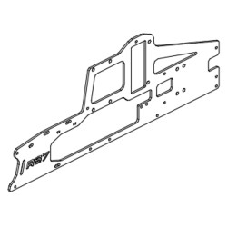 GT040050 Goosky RS7 Upper Main Frame - Left