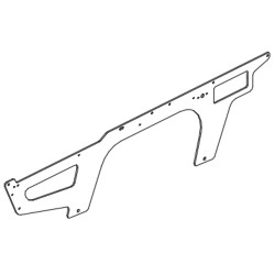 GT040053 Goosky RS7 Lower Main Frame - Right