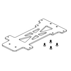 GT040054 Goosky RS7 Front Frame CF Plate