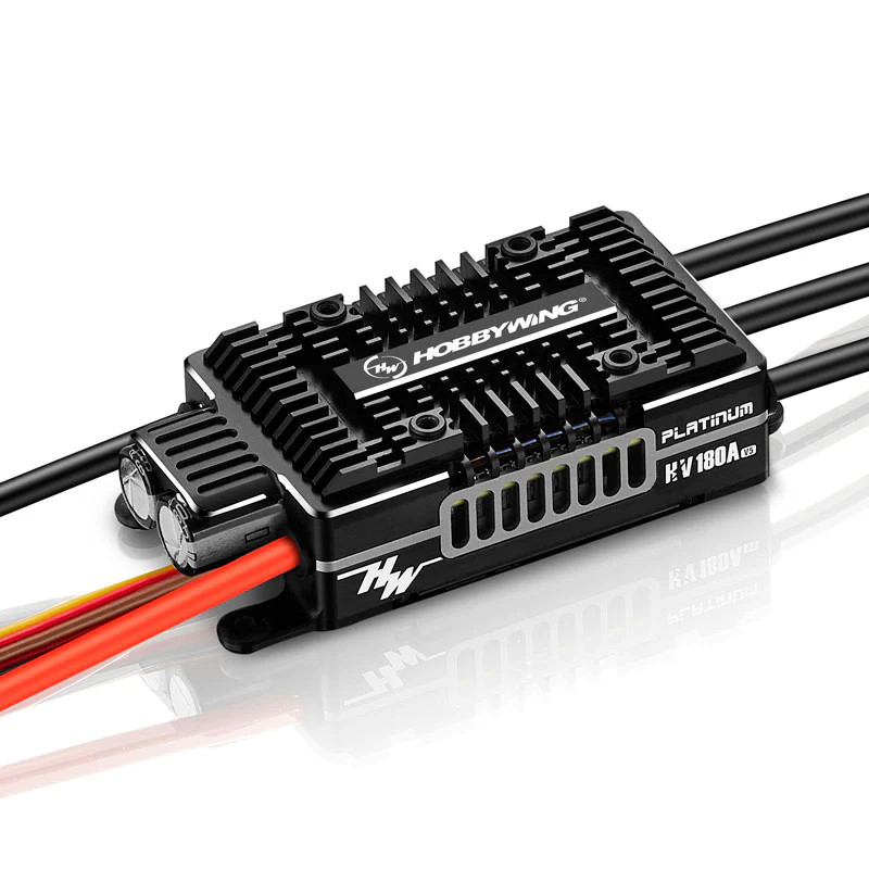 Hobbywing Platinum 180A HV V5 ESC (6-14S) SBEC