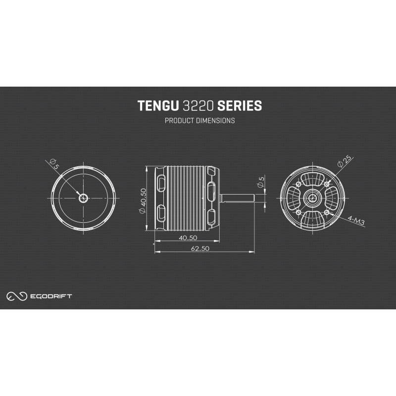 TENGU 3220HS / 960KV