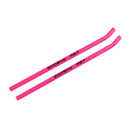 GT040144 Color Patined Skid Pipe - Pink