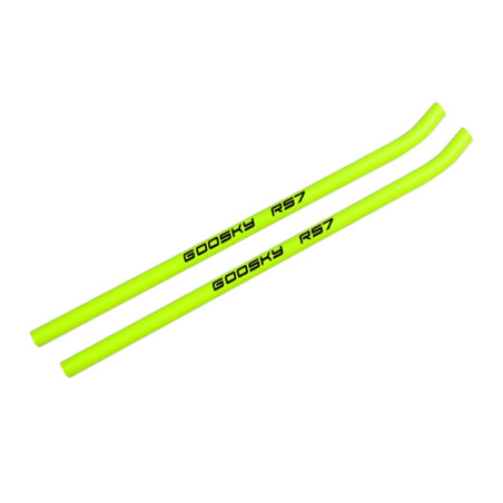 GT040145 Color Patined Skid Pipe - Yellow