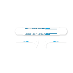 GT000088 S2 Tail boom and fin sticker (3 sets, Blue)