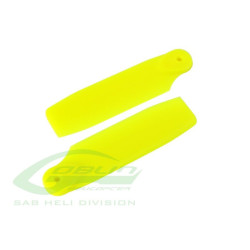 H0828-Y-S TAIL BLADE YELLOW 50MM