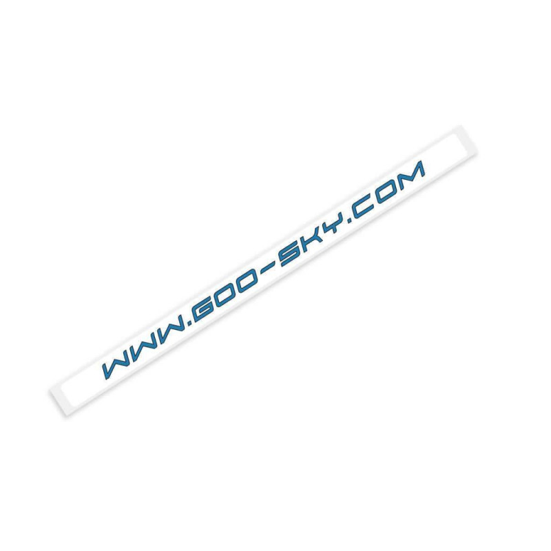 GT020154 Goosky RS4 Tail Boom Sticker - Rose