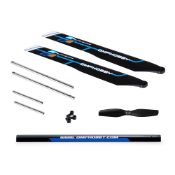 OSHG0004 OMP M2 EVO Crash kit Blue