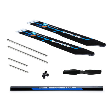 OSHG0004 OMP M2 EVO Crash kit Blue