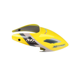 OSHM1210Y OMPHOBBY M1 EVO Canopy set-Racing Yellow