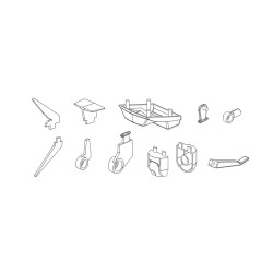 GT050039 E2 Fuselage Parts Set