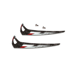 OSHM1204R M1 EVO Vertical Stabilizer set (Glamour Red)