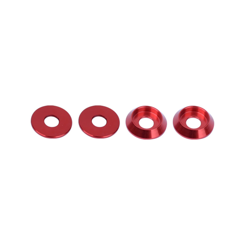 GT020079 M2 finishing wahsers - Red