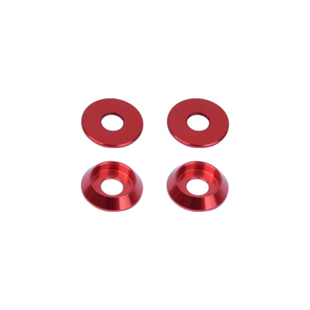 GT020078 M3 finishing washers - Red