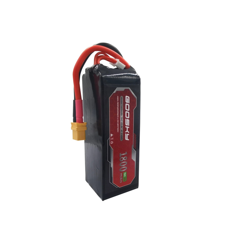 GT020066 Goosky RS4 6S 22.8V 1800mAh 70C Li-HV Battery (XT60)