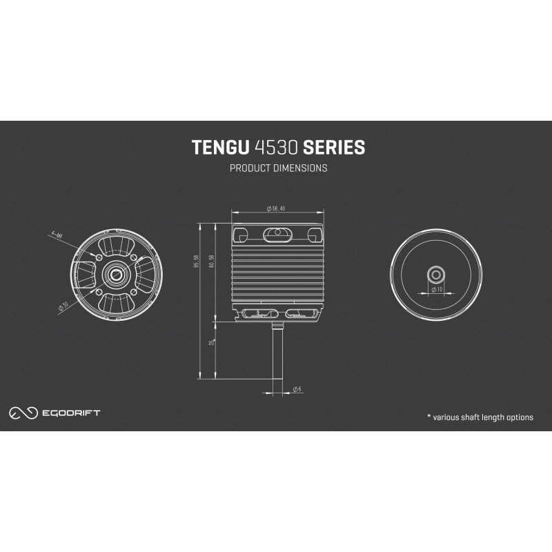 EGODRIFT TENGU 4530HT / 510KV