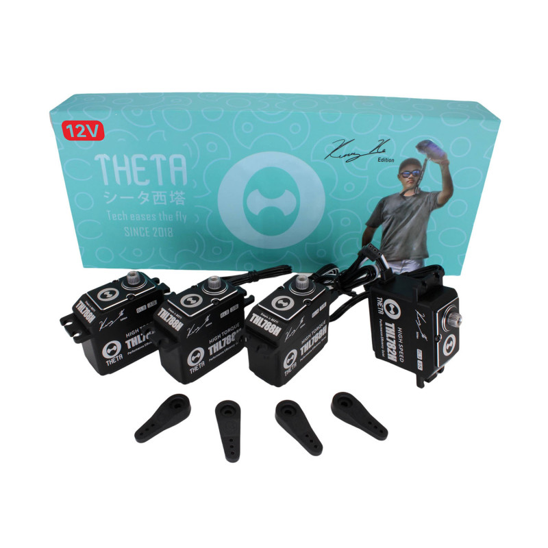 THETA KENNY KO EDITION 12V SERVO SET Brushless 3x THL788H + 1x THL782H