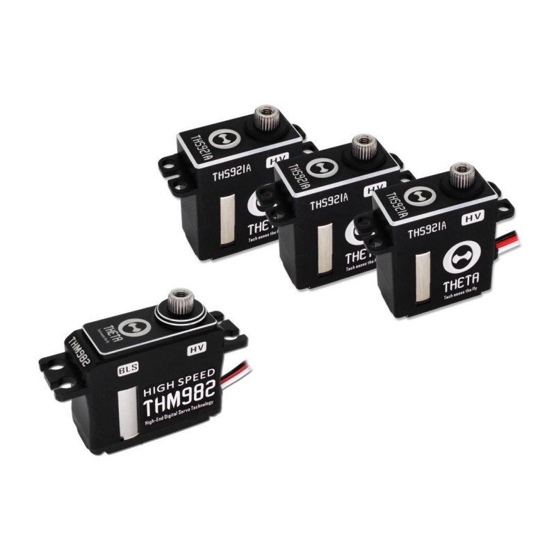 Combo XLpower Prôtos 380 V2 STD (kit + servo + moteur + ESC)