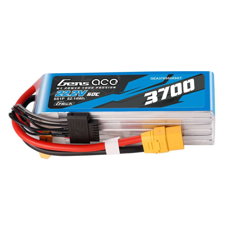 Gens Ace G-Tech 3700mAh 22.2V 60C 6S1P XT90