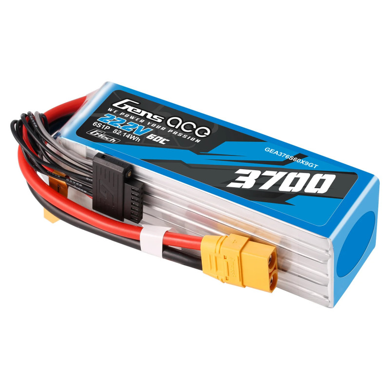 Gens Ace G-Tech 3700mAh 22.2V 60C 6S1P XT90