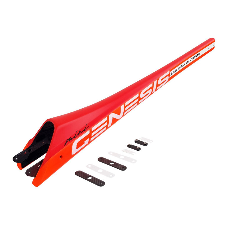 H2176-S CARBON FIBER BOOM MATTE ORANGE