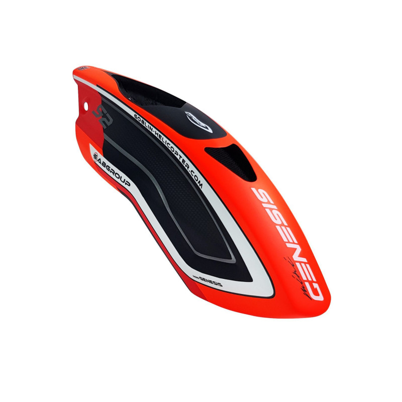 H2175-S CARBON FIBER CANOPY MATTE ORANGE