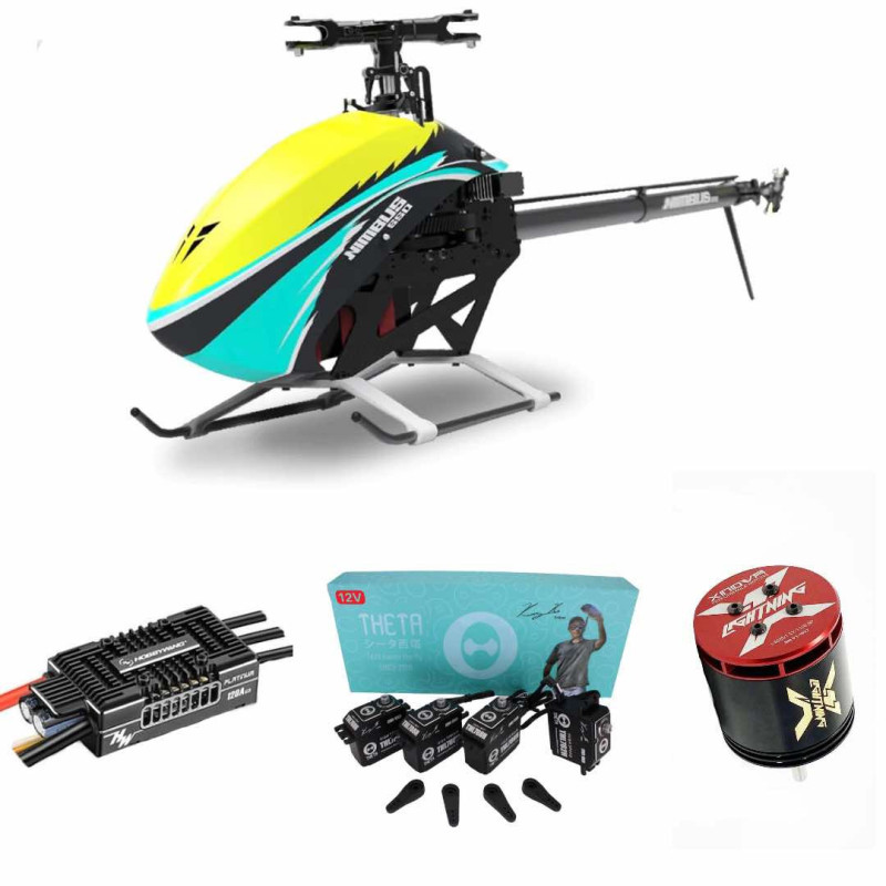 Combo XLPower Nimbus 550 (kit + servo + moteur + contrôleur)