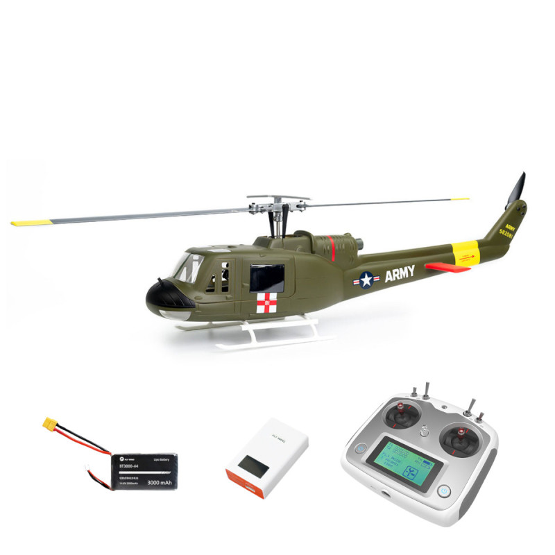 Flywing UH-1 Huey Army V4 RTF
