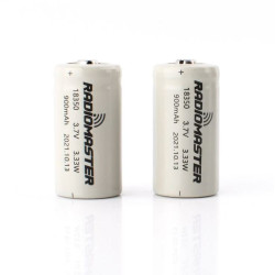Piles RadioMaster 18350 900mah pour radio Zorro