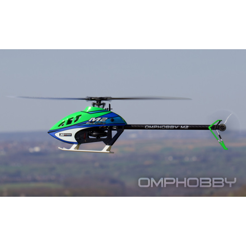 OMPHobby M2 V3 PRO OFS3+ ExpressLRS - Vert - BNF