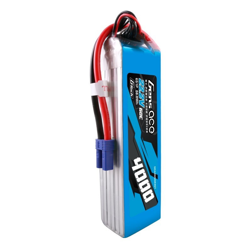 Gens Ace G-Tech 4000mAh 22.2V 60C 6S1P EC5