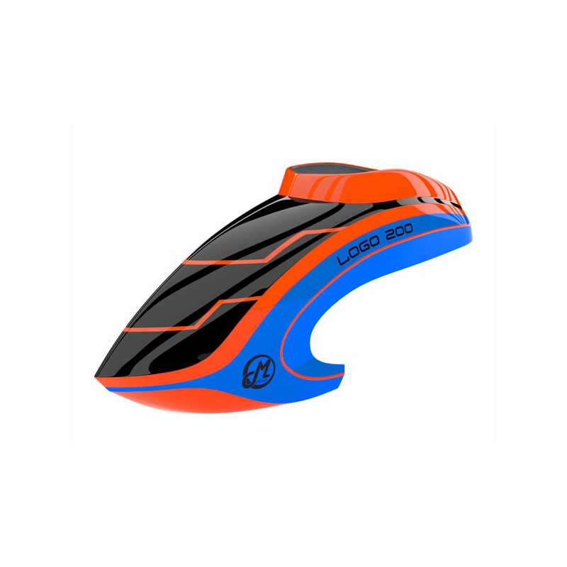 Canopy LOGO 200 neon-orange/blue