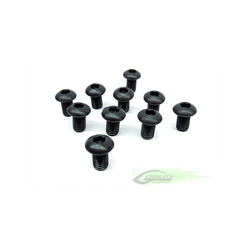 HC122-S Button Head Socket Cap M6x10 