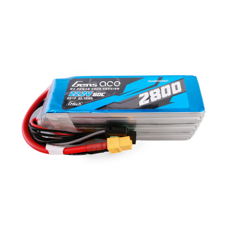 Gens ace G-Tech 2800mAh 22.2V 60C 6S1P XT60