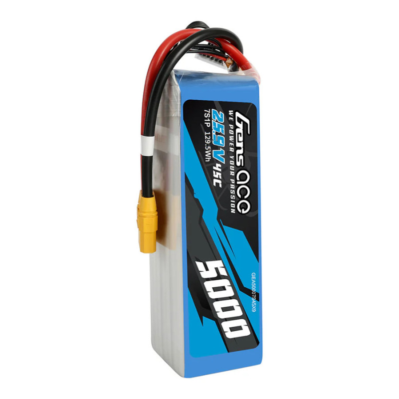 Gens ace 5000mAh 25.9V 45C 7S1P XT90