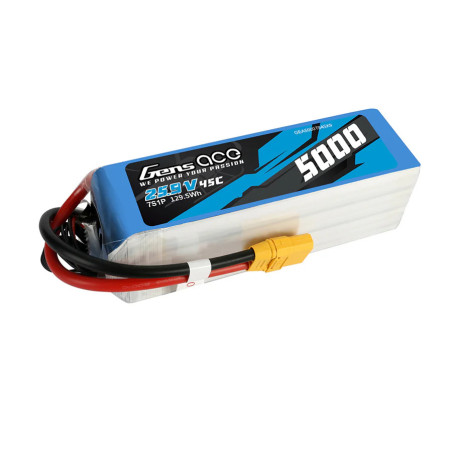 Gens ace 5000mAh 25.9V 45C 7S1P XT90