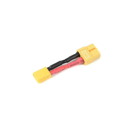 Cable adaptator 14 AWG XT30 Male vers XT60 Femelle