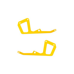 OSHM2462 Frame Rear Carbon Reinforcement Plate - Yellow
