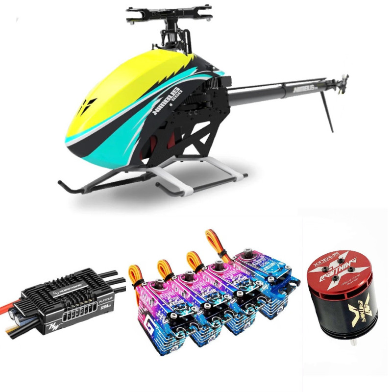 Combo XLPower Nimbus 550 (kit + servos + motor + ESC)