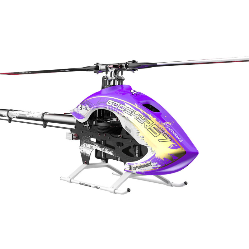 GOOSKY RS7 Ultra Kit + blades AZURE POWER - Purple
