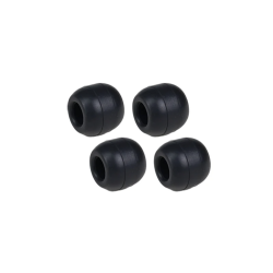 GT040192 Goosky Landing Skid Rubber Sleeve - Black (suitable for 10mm)