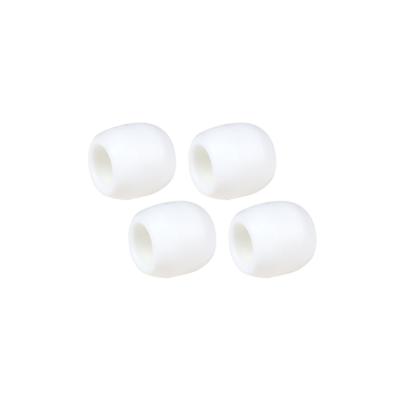 GT040191 Goosky Landing Skid Rubber Sleeve - White (suitable for 10mm)